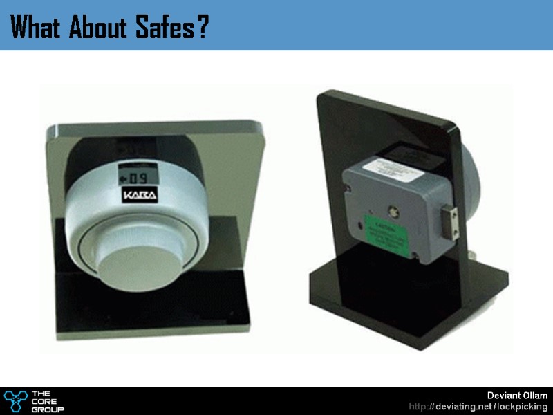 What About Safes ?